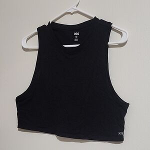DSG Women's Sleek Black Crop Top